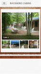 Mobile Screenshot of bayshorecabins.com